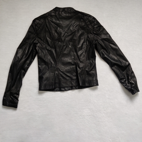 Vero Moda black leather jacket Medium - Picture 5 of 10